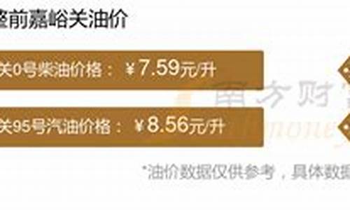 嘉峪关市今日油价_嘉峪关市今日油价表